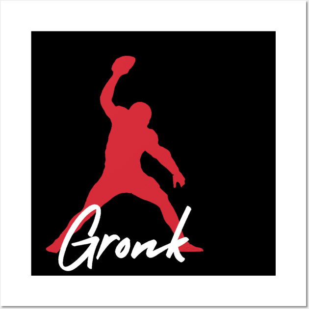 Rob Gronkowski Gronk Spike Forever Wall Art by Chunta_Design